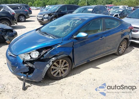 2016 Hyundai Elantra Se из США, поврежденный, VIN KMHDH4AE0GU567481